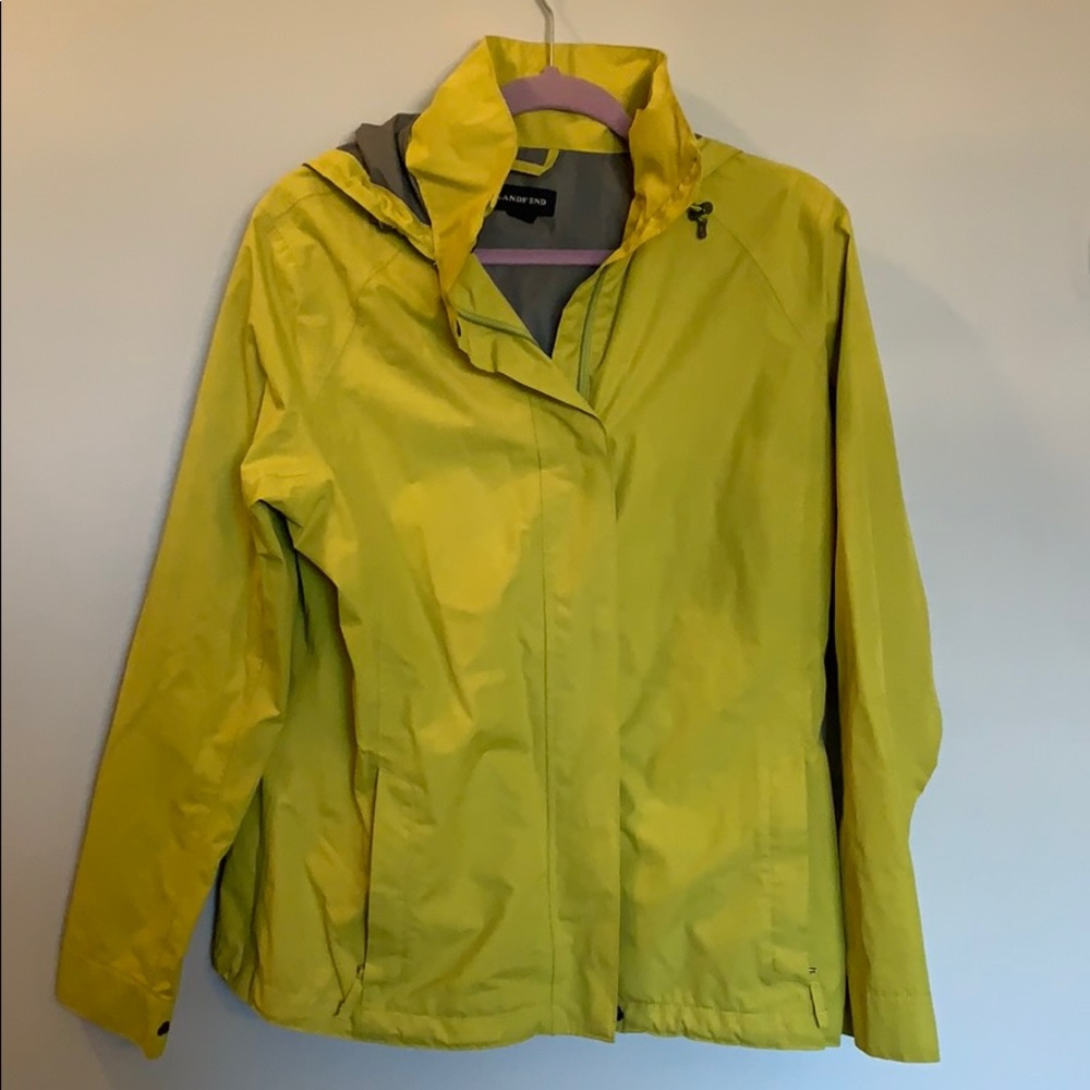 Waterproof Lands End rain jacket